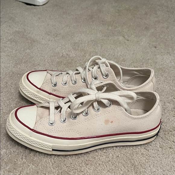 Light Tan Converses - Picture 3 of 4